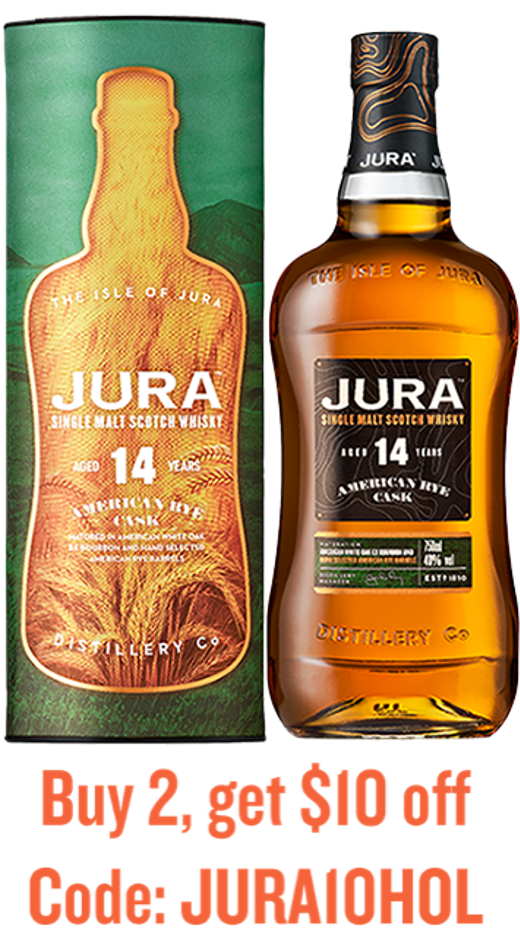 Jura Web 14Y Bottle Promo